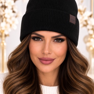 Căciulă Bărbați neagra cu Căptușeală – Viscoză și Lână, Model Sport Elegant - Img 2