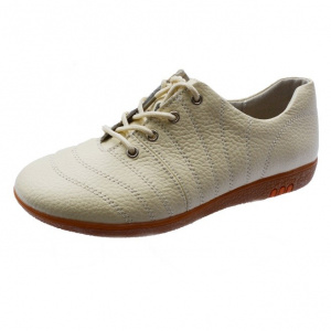 Pantof usor si comod la purtare, nuanta de bej, cusaturi chic - Img 1
