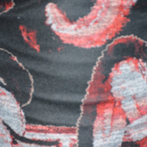 Rochie casula Raluca cu model abstract,negru - Img 5