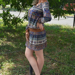 Rochie simpla, croi lejer, de culoare bleumarin - Img 5