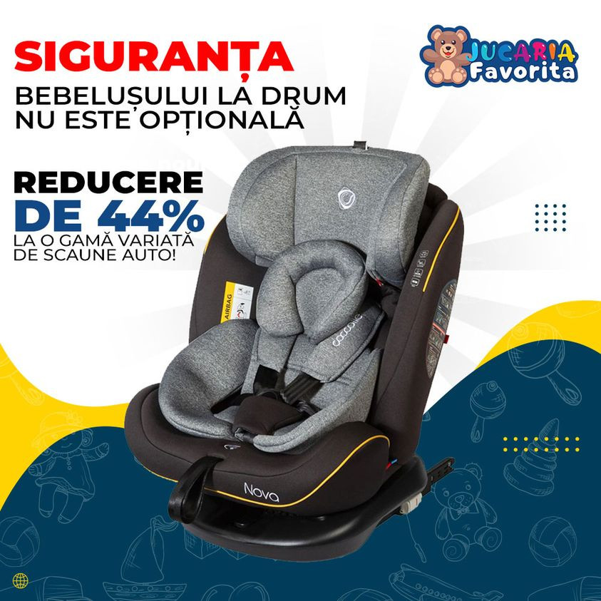 Scaune auto cu Isofix