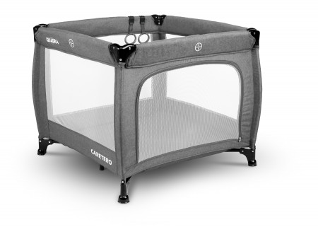 Tarc de joaca 83x83 cm Caretero QUADRA Gri