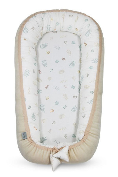 Babynest pentru copii, 80 x 50 cm, ajustabil, portabil, reductor patut, Tiny Star, Harmony & Ivory