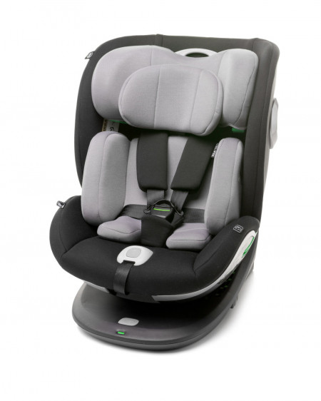 Scaun auto rotativ 360 4Baby VEL-FIX I-SIZE 40-150 cm Gri