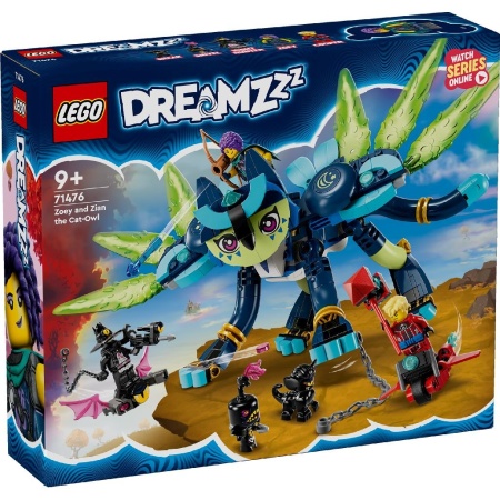 LEGO DREAMZ ZOEY SI PISICA-BUFNITA ZIAN 71476