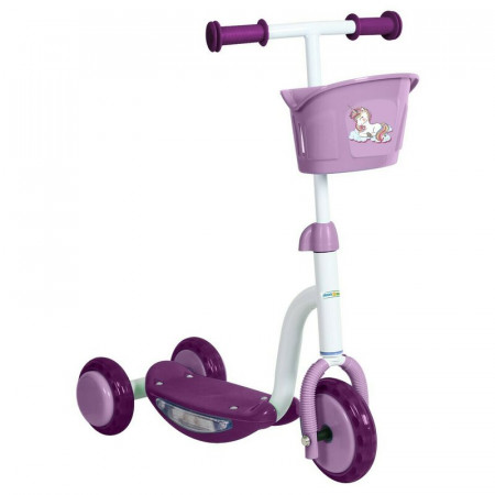 Trotineta cu lumini, Free2Move, Cu cosulet, 52 x 42 x 53 cm, Mov