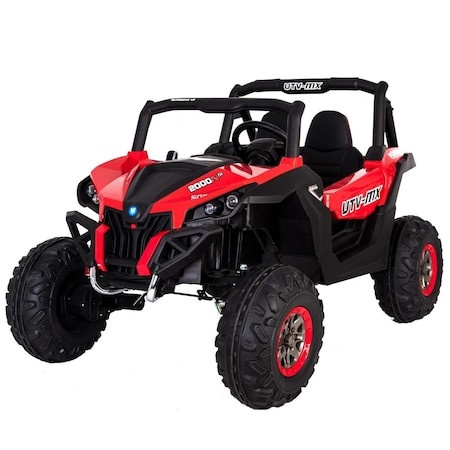 Masinuta electrica pentru copii cu 2 locuri, UTV BUGGY POWER 4×4 (XMX603) 2x12V7Ah Rosu