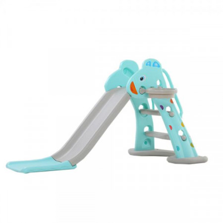 Tobogan MyKids Giraffe cu cos de baschet Blue
