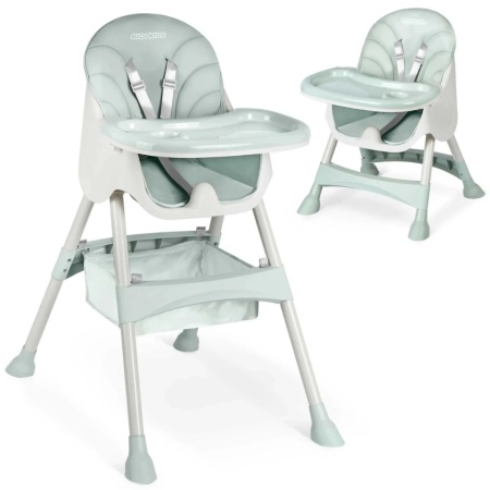Scaun de masa pliabil 3 in 1, Ricokids, Milo, Verde