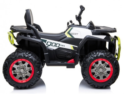 ATV electric cu telecomanda pentru copii Desert 900 (XMX607) white, 4x4,roti EVA,12V10Ah - Img 7