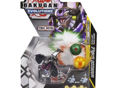 BAKUGAN PLATINUM POWERUP S4 WARRIOR WHALE NANO FURY SI NANO SLEDGE - Img 1