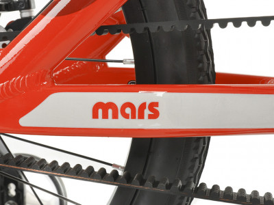 Bicicleta Copii 4-6 ani Mars M1601C 16", Rosu/Alb - Img 4