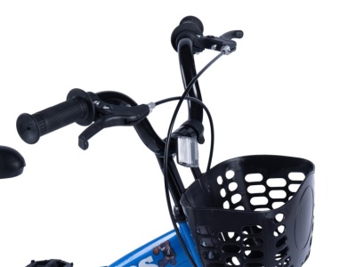 Bicicleta Copii 5-7 ani Velors V1801A 18", Albastru - Img 11