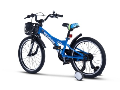 Bicicleta Copii 7-10 ani Velors V2001A 20", albastru - Img 2