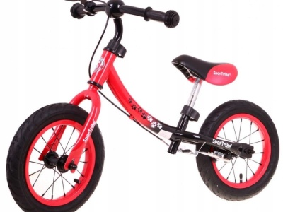 Bicicleta fara pedale cu cadru reversibil Boomerang WB-06, rosu - Img 1