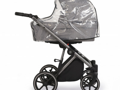 Carucior Kunert MOLTO 3 in 1 Gri/Flori cadru grafit - Img 2