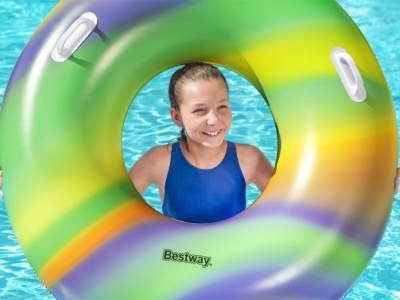 Colac de inot, Bestway 36352, 119 cm, multicolor - Img 3