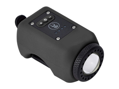 Far/Lanterna 2 in1, incarcare USB, lumina LED 250 lm si sonerie 110 Db, negru - Img 3