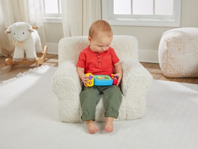 FISHER PRICE LAUGH&LEARN CONSOLA BEBE IN LIMBA ROMANA - Img 3