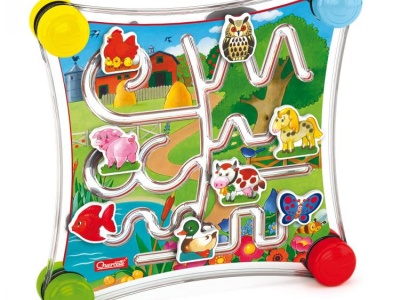 Joc labirint cu 2 fete Puzzle Labirinto, Quercetti - Img 2