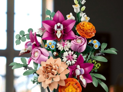LEGO BOTANICALS BUCHET DE FLORI ROZ 10342 - Img 2