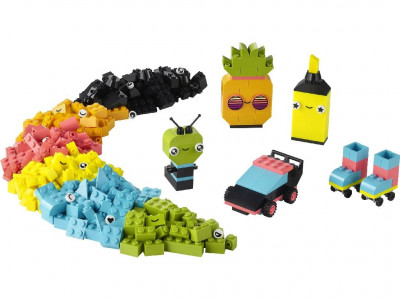 LEGO CLASSIC DISTRACTIE CREATIVA CU NEOANE 11027 - Img 1