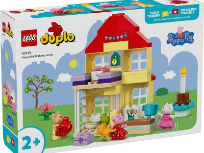 LEGO DUPLO CASA ANIVERSARA A PURCELUSEI PEPPA 10433 - Img 1