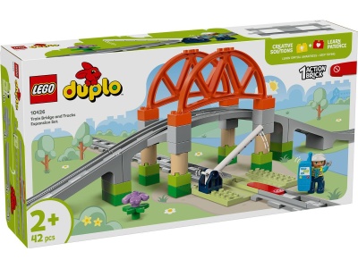 LEGO DUPLO SET DE EXTINDERE POD CU SINE DE CALE FERATA 10426 - Img 1