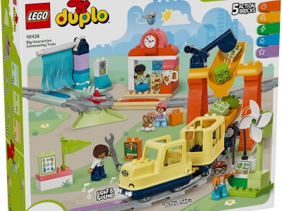 LEGO DUPLO TREN COMUNITAR INTERACTIV 10428 - Img 1