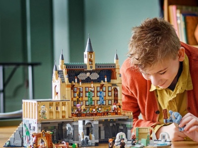 LEGO HARRY POTTER TM CASTELUL HOGWARTS MAREA SALA 76435 - Img 4