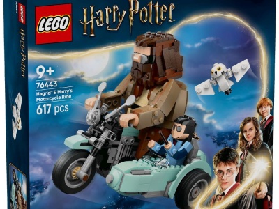 LEGO HARRY POTTER TM HAGRID SI HARRY PE MOTOCICLETA 76443 - Img 1