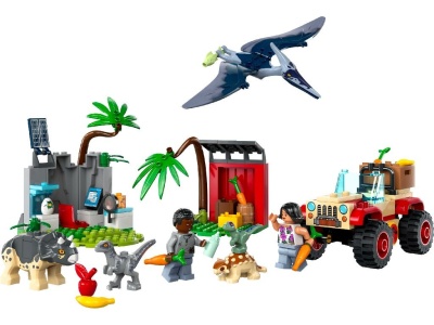 LEGO JURASSIC WORLD 76963 CENTRU DE SALVARE PENTRU PUI DE DINOZAUR - Img 2