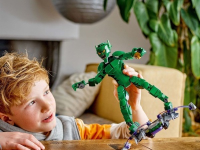 LEGO MARVEL SUPER HEROES FIGURINA DE CONSTRUCTIE GREEN GOBLIN 76284 - Img 3