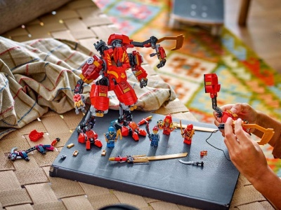 LEGO NINJAGO ROBOTUL NINJA CATARATOR AL LUI KAI 71812 - Img 4