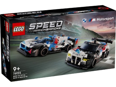 LEGO SPEED CHAMPIONS MASINI DE CURSE BMW M4 GT3 SI BMW M HYBRID V8 76922 - Img 1