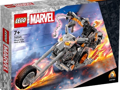 LEGO SUPER HEROES ROBOT SI MOTOCICLETA CALARETUL FANTOMA 76245 - Img 4