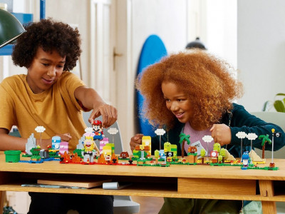 LEGO SUPER MARIO SET DE CREATOR CUTIA DE UNELTE PENTRU CREATIVITATE 71418 - Img 2