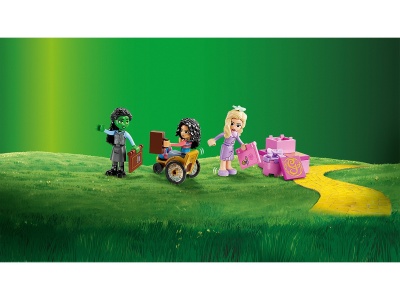 LEGO WICKED GLINDA ELPHABA SI NESSAROSE LA UNIVERSITATEA SHIZ 75681 - Img 2