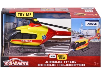 MAJORETTE ELICOPTER DE SALVARE AIRBUS H135 CU SUNETE SI LUMINI - Img 1