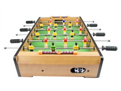 Masa de joc portabila, Foosball, 18 jucatori, 6 ghidaje, 2 bile, tabela de marcaj, Neo-Sport, NS-435 - Img 2