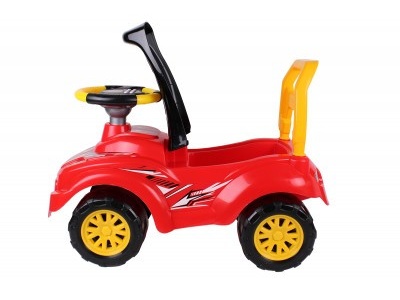 Masinuta premergator Ride On TechnoK, cu efecte sonore, rosu - Img 2