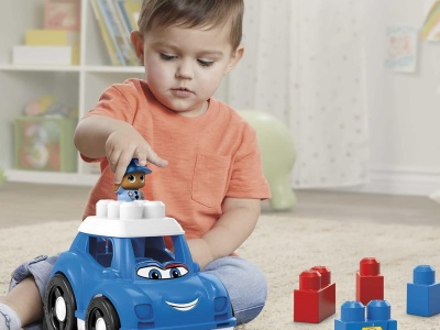 MEGA BLOKS FIRST BUILDERS VEHICUL PETER POLICE - Img 3
