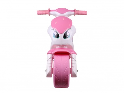 Motocicleta de curse My Little Fancy Bike, TechnoK, alb cu roz - Img 3