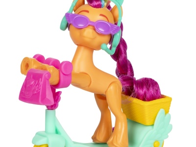 MY LITTLE PONY SUNNY STARSCOUT PE SCOOTER SET FIGURINA SI 4 ACCESORII - Img 2