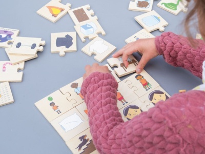Puzzle din lemn - Notiuni opuse - Img 3