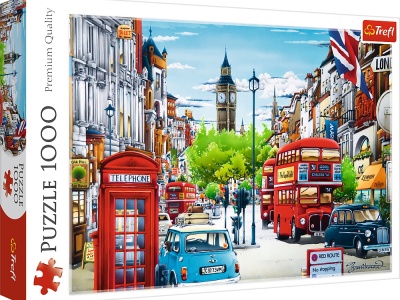PUZZLE TREFL 1000 STRADA IN LONDRA - Img 1
