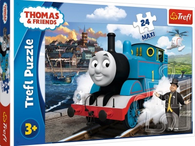 PUZZLE TREFL 24 MAXI HAPPY THOMAS DAY - Img 1