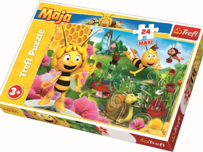 PUZZLE TREFL 24 MAXI LUMEA LUI MAYA - Img 1