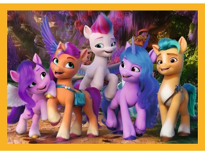 PUZZLE TREFL 4IN1 MY LITTLE PONY SA CUNOASTEM PONEII - Img 4