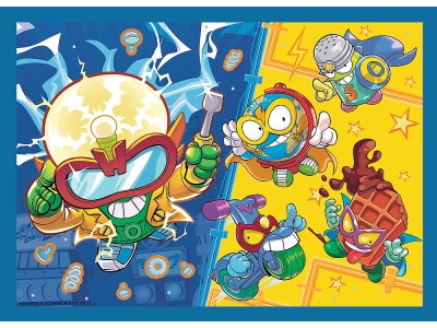 PUZZLE TREFL 4IN1 SUPER THINGS SUPER ACTIUNEA - Img 4